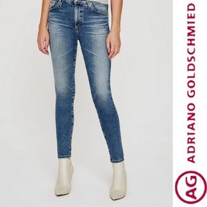AG Adriano Goldschmied Farrah High Rise Skinny Ankle Stretch Jeans 26 R